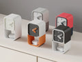 Desk Clock With Airpod Charger and Storage