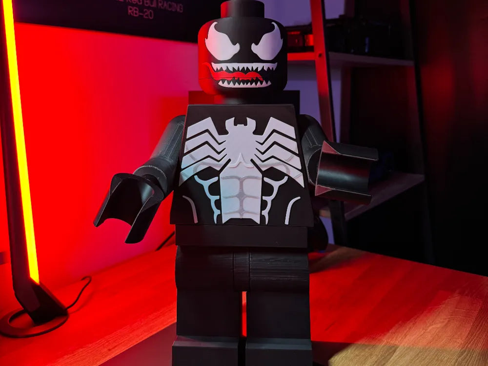 Venom Symbiote Brick Modular Figure