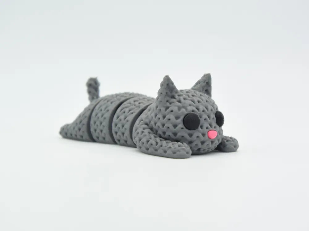 Knitted Articulated Animal Keychain