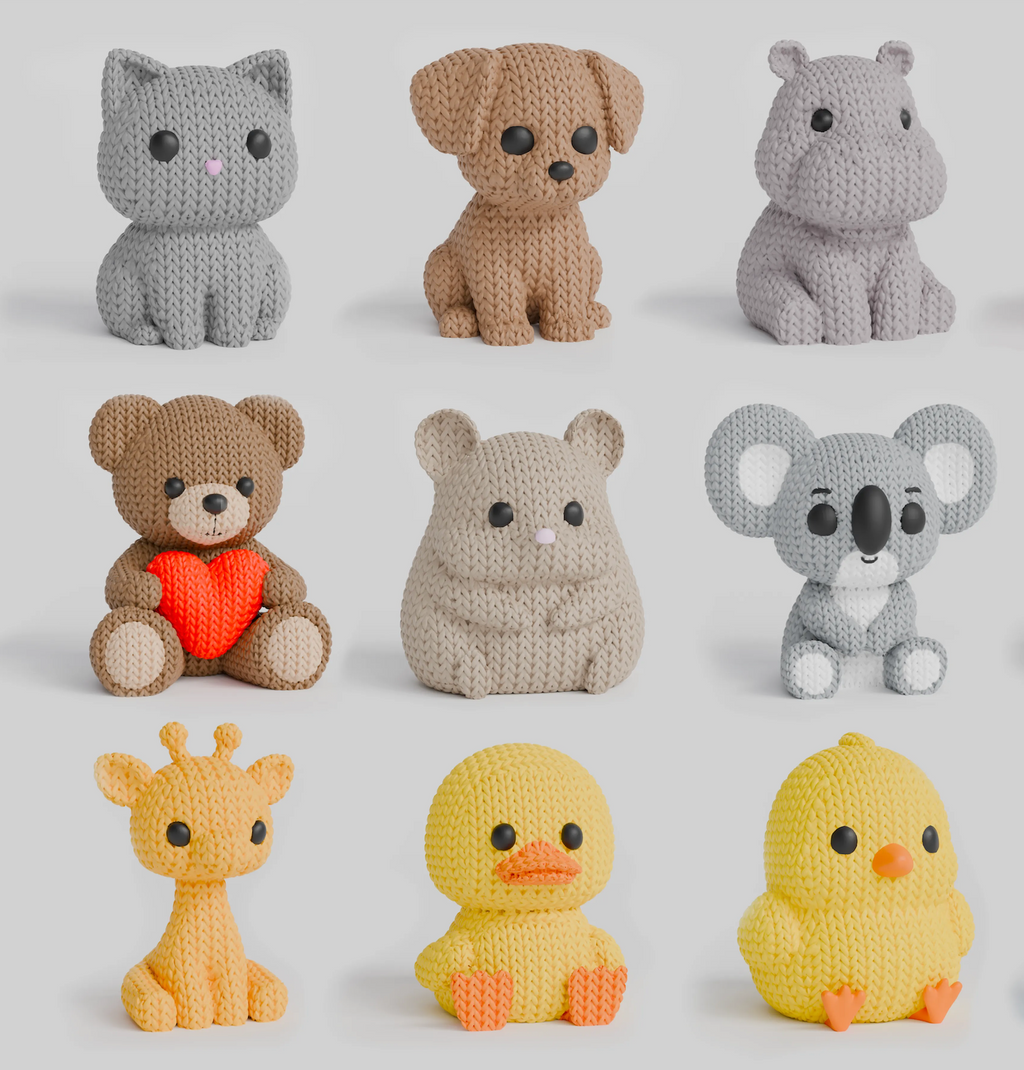 Knitted Animal Figure