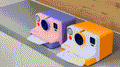Polaroid-style tissue box