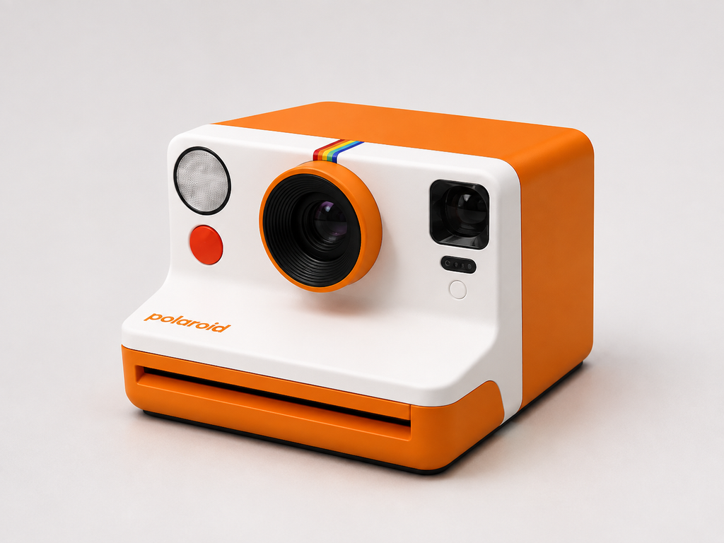 Polaroid-style tissue box